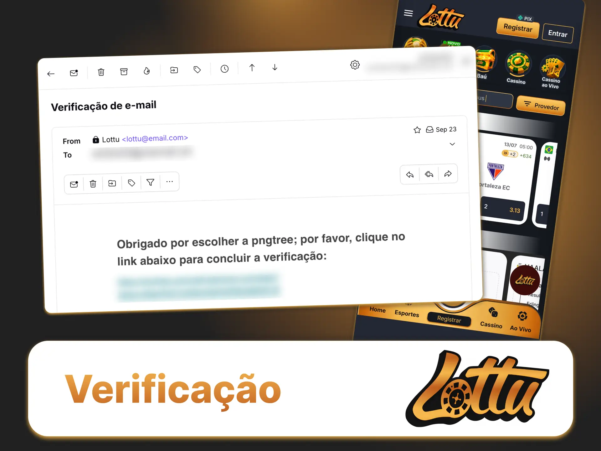 Verifique sua conta no cassino Lottu agora e proteja seu saldo contra acessos não autorizados.